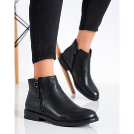 Clowse Bottes décontractées à imprimé serpent le noir 3