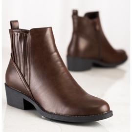 Clowse Bottines Avec Une Fermeture Éclair brun 1