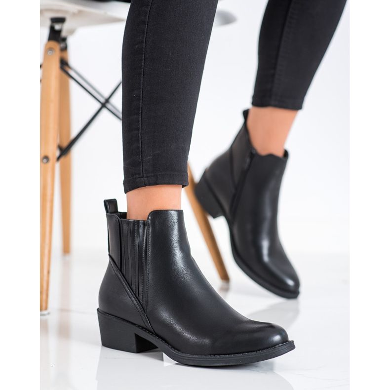 Clowse Bottines Avec Une Fermeture Éclair le noir 1