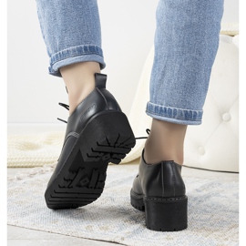 Big Star, chaussures femme Methena noires le noir 1