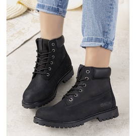 Chaussures de randonnée femme Big Star Amitee noires 1