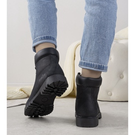 Chaussures de randonnée femme Big Star Amitee noires 2