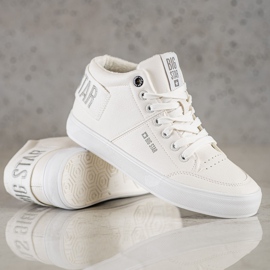 Baskets femme Big Star EE274352 blanche 2
