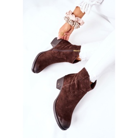 Vinceza Bottes chaudes en daim marron pour femmes Hillbrook brun 7