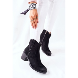 Vinceza Bottes Chaudes En Daim Pour Femmes Noir Hillbrook le noir 3