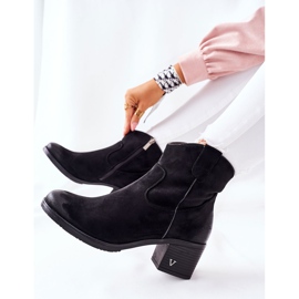 Vinceza Bottes Chaudes En Daim Pour Femmes Noir Hillbrook le noir 5