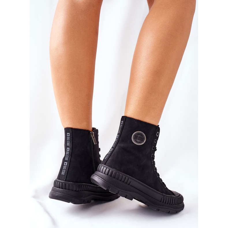 Bottes de randonnée pour femmes Big Star II274351 Noir 1