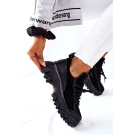 PS1 Chaussures de sport pour femmes Baskets Noir Miles 1