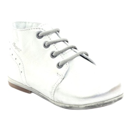 Bottes en cuir en cuir attaché argenté Hugotti brillant 1