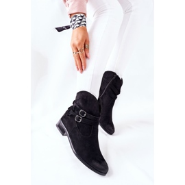 Vinceza Bottes Chaudes En Daim Pour Femmes Noir Castlerock le noir 4