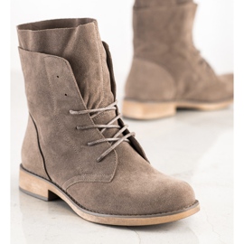 Seastar Bottes hautes en daim beige 2