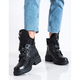 Diamantique Travailleurs à la mode avec des boucles noires 1