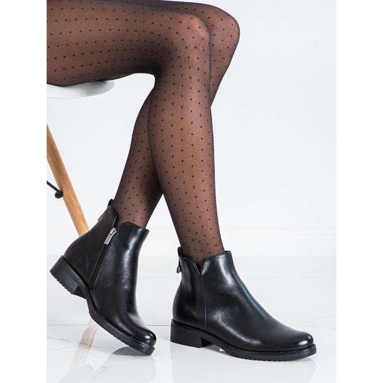 Bottines classiques VINCEZA le noir 2