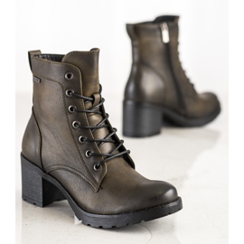 Bottes décontractées VINCEZA vert 1