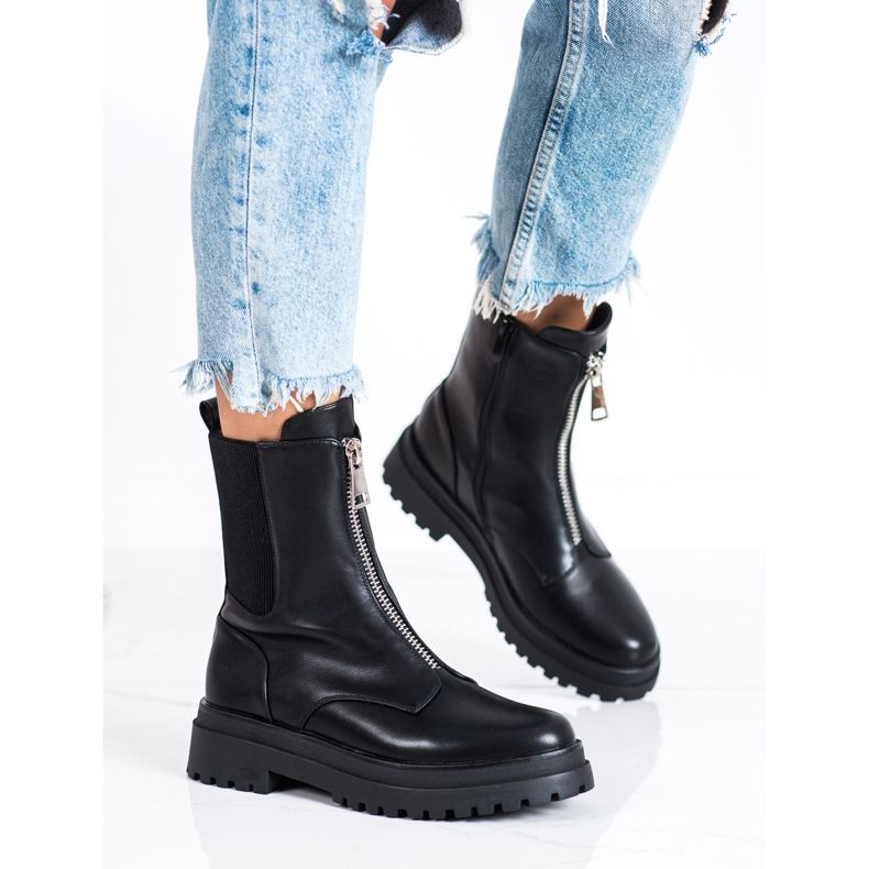 Vinceza Hauts travailleurs sur la plate-forme noir 2