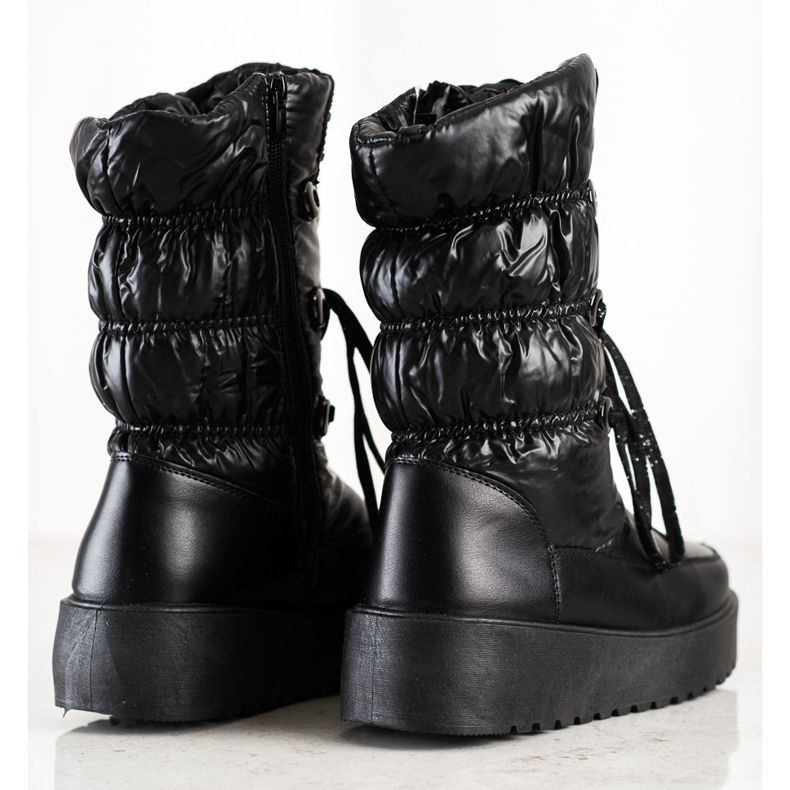 Stylowe Śniegowce S. BARSKI le noir 1