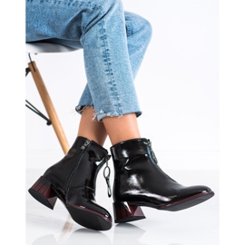 S. BARSKI Bottines élégantes avec fermeture éclair S.BARSKI noir 2