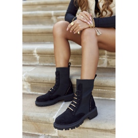 PM1 Bottes Femme Workers Slip Noir Maxine 2