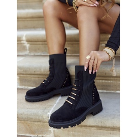 PM1 Bottes Femme Workers Slip Noir Maxine le noir 3