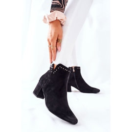 Vinceza Bottes Femme Daim Noir Brinlack 2