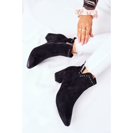 Vinceza Bottes Femme Daim Noir Brinlack le noir 6