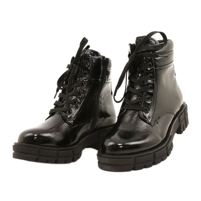 Caprice Bottes Femme 9-25252-27 017 Laque Noire 2