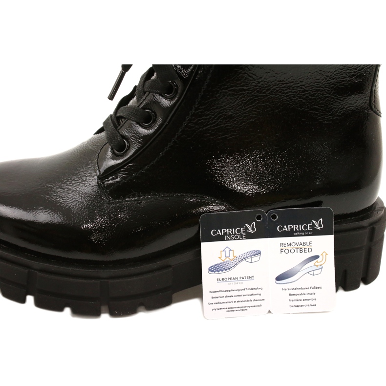 Caprice Bottes Femme 9-25252-27 017 Laque Noire 6