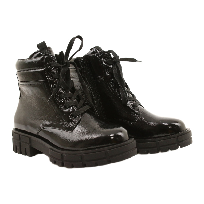 Caprice Bottes Femme 9-25252-27 017 Laque Noire 4