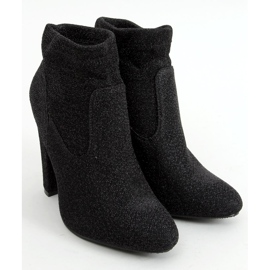 Boots fil brillant noir 168-132 Noir le noir 1