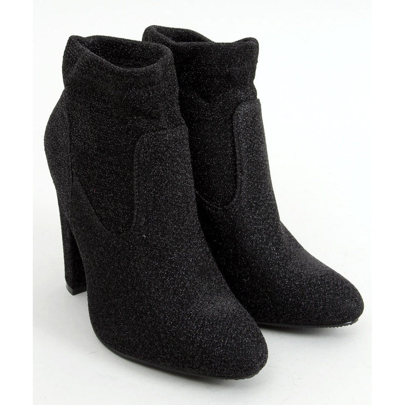 Boots fil brillant noir 168-132 Noir 1