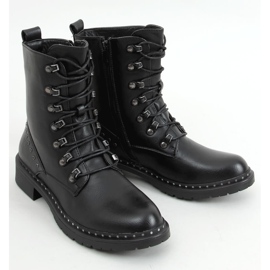 Black XJ-53 Bottes de travail noires 1