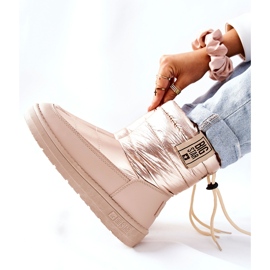Bottes de neige pour femmes Big Star II274121 Beige 2