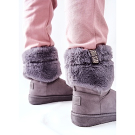 Bottes de neige pour femmes Big Star II274128 Gris 1