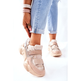 NAVY DOT Chaussures de sport femme Baskets Beige Katerini 1 NAVY DOT Chaussures de sport femme Baskets Beige Katerini 1