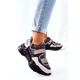 Chaussures de sport femme Sneakers Noir Katerini 2