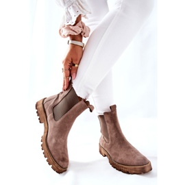 Bottines en cuir Bottines Jodhpur Nicole Brown Brace brun 2 Bottines en cuir Bottines Jodhpur Nicole Brown Brace brun 2