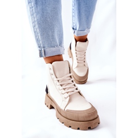 PS1 Bottines Femme Beige Any One 2