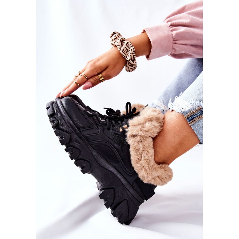 PM1 Bottes chaudes noires pour femmes Limerick le noir 1