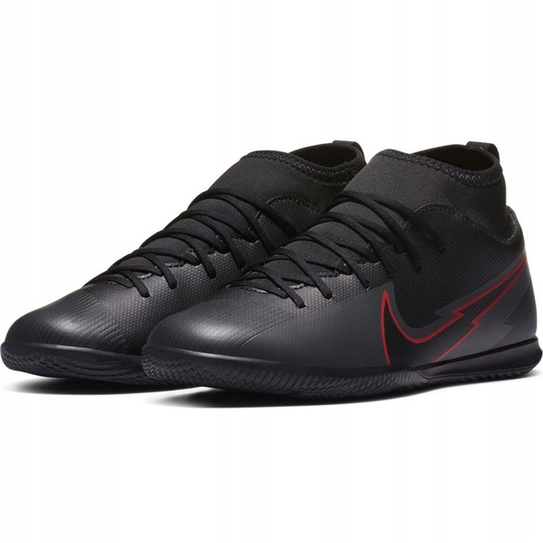 Chaussures de football Nike Mercurial Superfly 7 Club Ic M AT7979 060 le noir 4