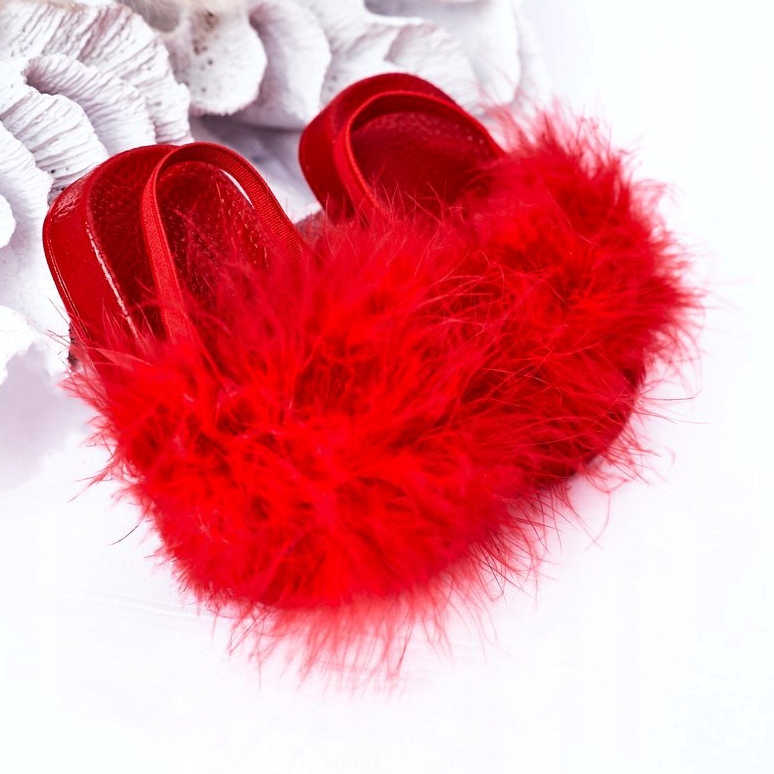 FR1 Chaussons Enfant En Caoutchouc Avec Fourrure Rouge Skylar 3 FR1 Chaussons Enfant En Caoutchouc Avec Fourrure Rouge Skylar 3