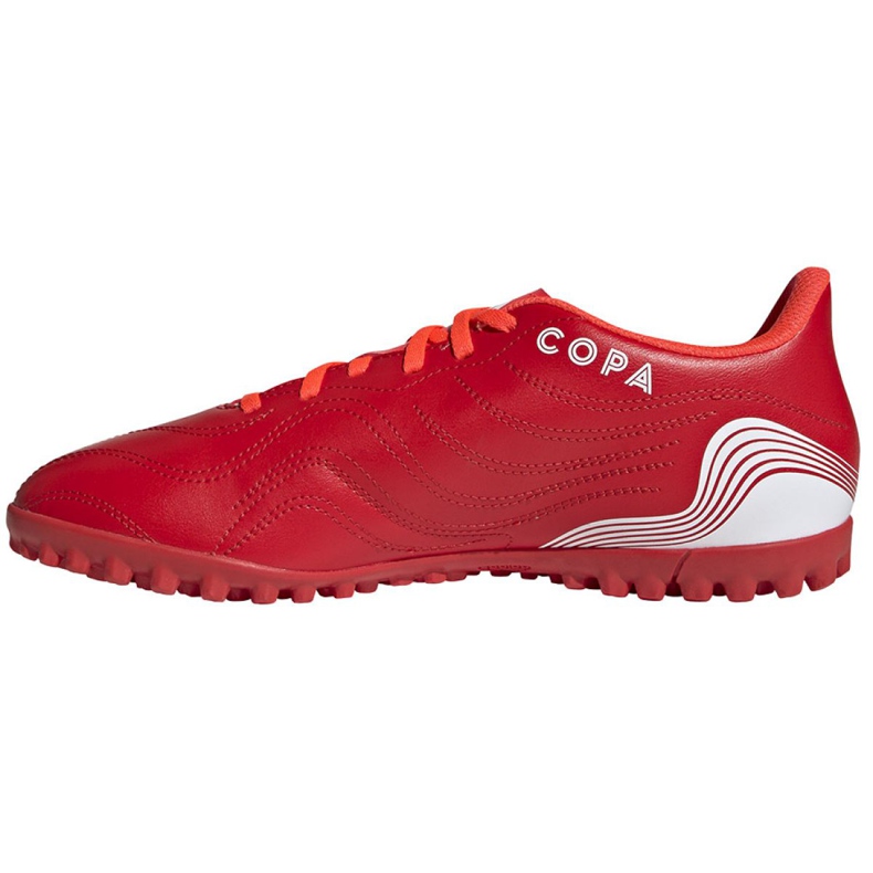 Chaussures de foot Adidas Copa Sense.4 Tf M FY6179 rouge oranges et rouges 1 Chaussures de foot Adidas Copa Sense.4 Tf M FY6179 rouge oranges et rouges 1