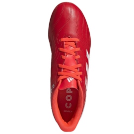 Chaussures de foot Adidas Copa Sense.4 Tf M FY6179 rouge oranges et rouges 2 Chaussures de foot Adidas Copa Sense.4 Tf M FY6179 rouge oranges et rouges 2
