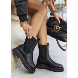 S.Barski Bottes Hautes Femme Jodhpur Noir Belive 2