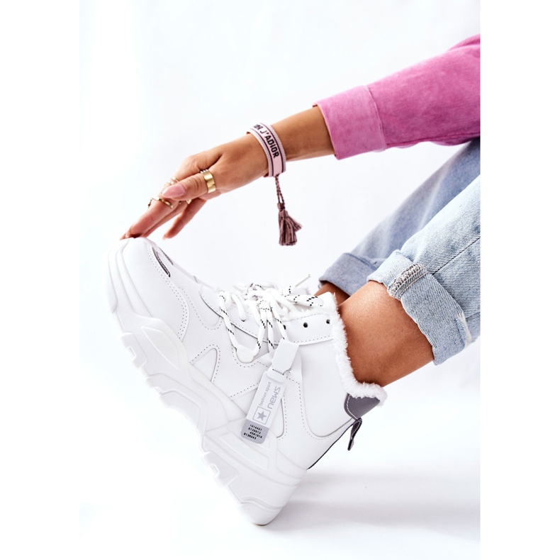 Bottes de Neige Femme Blanc Chaud Kaphia 2