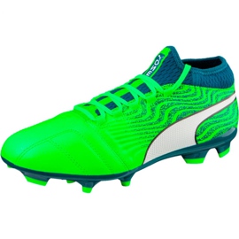 Chaussures de football Puma One 18.3 Fg M 104538 04 vert multicolore 3