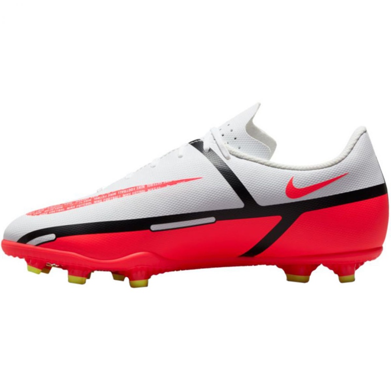 Nike Phantom GT2 Club FG / MG Jr DC0823 167 chaussures de football multicolore oranges et rouges 2