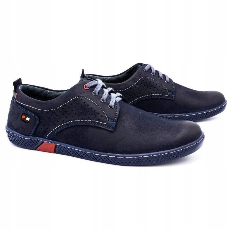 Antex Chaussures casual homme 302 bleu marine 2