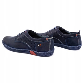 Antex Chaussures casual homme 302 bleu marine 5