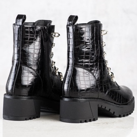 Bestelle Travailleurs isolés élégants noir 1