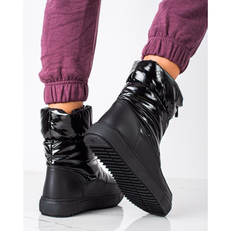 Czarne Śniegowce S. BARSKI le noir 1